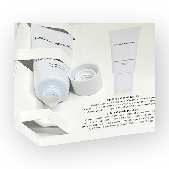 new Laura Mercier ᪥ Pure Canvas Primer Hydrating ᪥ Luxury Travel Size ᪥ Sealed ᪥ - Picture 12 of 16